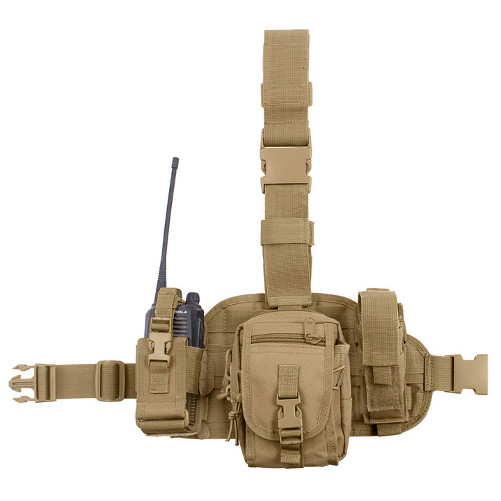 Bolso Multiuso Pierna Rothco Coyote 11750