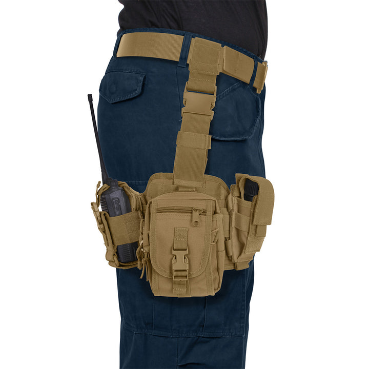 Bolso Multiuso Pierna Rothco Coyote 11750