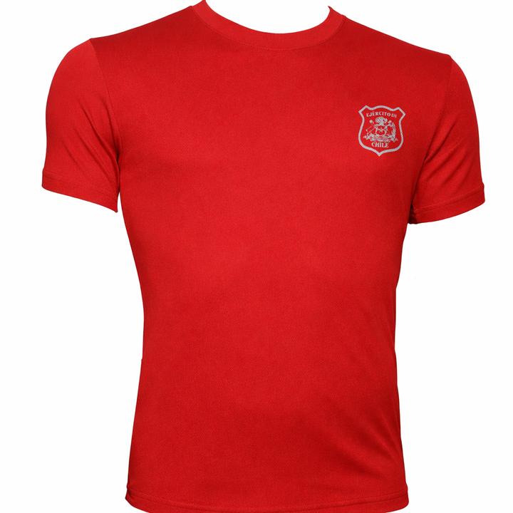 Polera Ejército de Chile Dry Fit Manga Corta