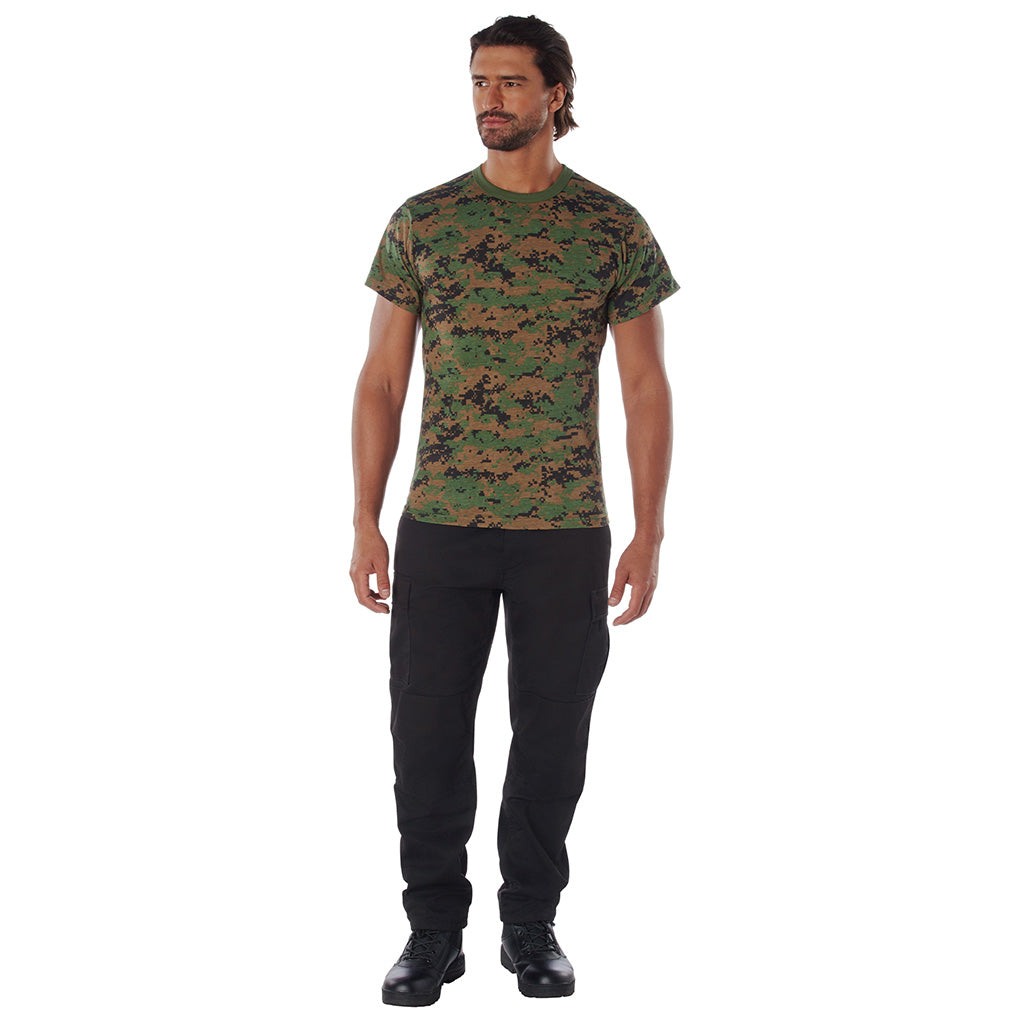 Polera Digital Woodland Rothco 6494