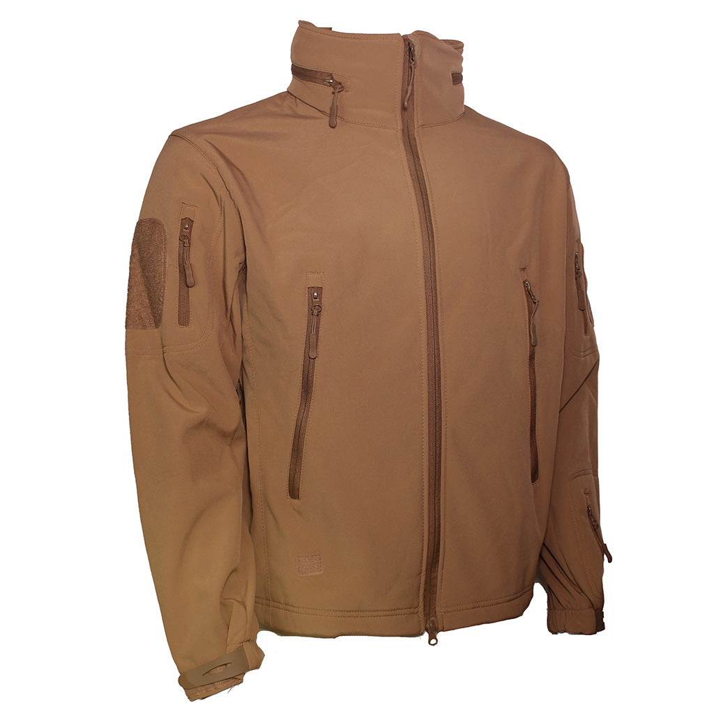 Chaqueta Softshell Coyote Importada