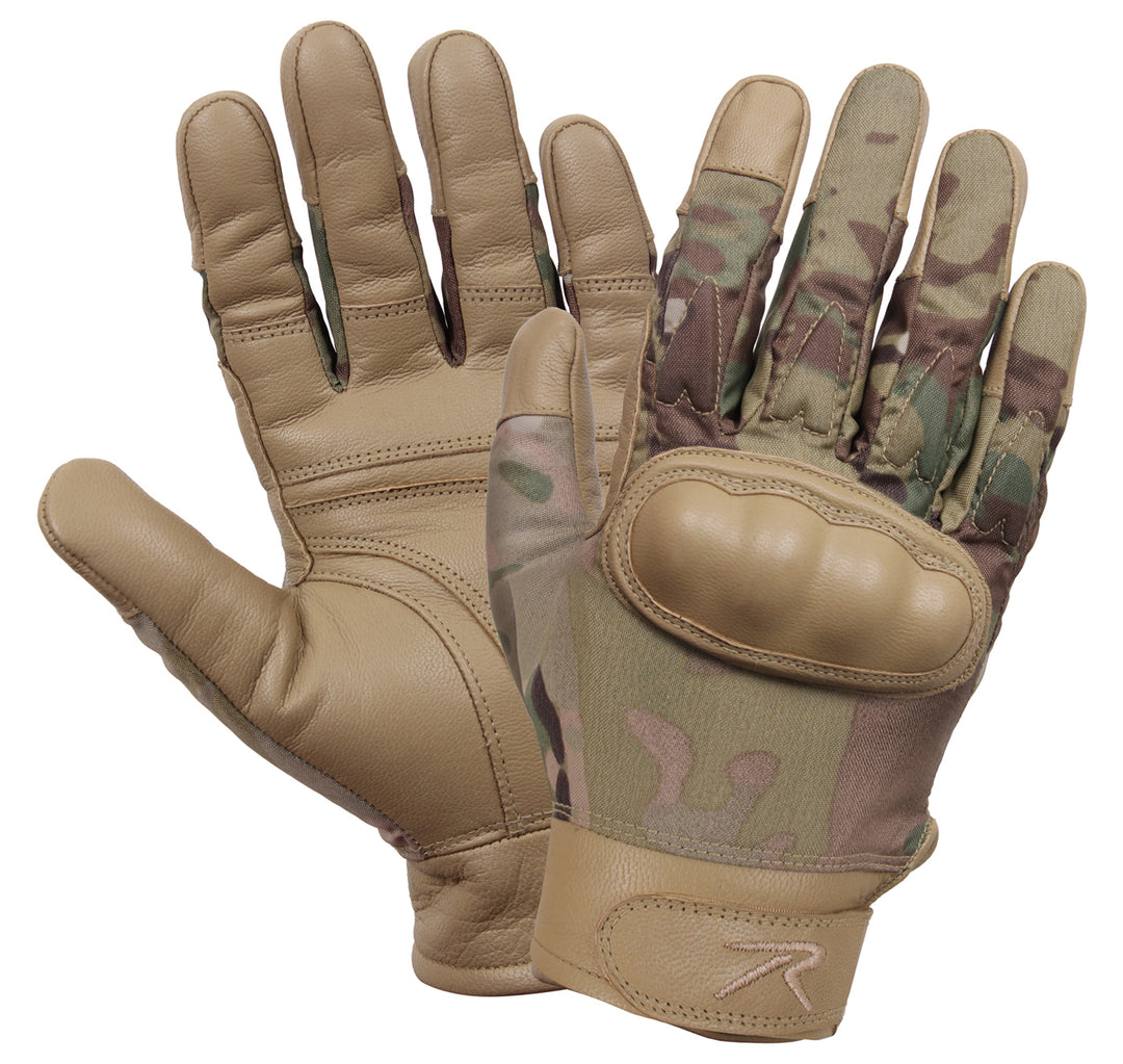 Guantes Tácticos Nudillo Duro Multicam Rothco 2806