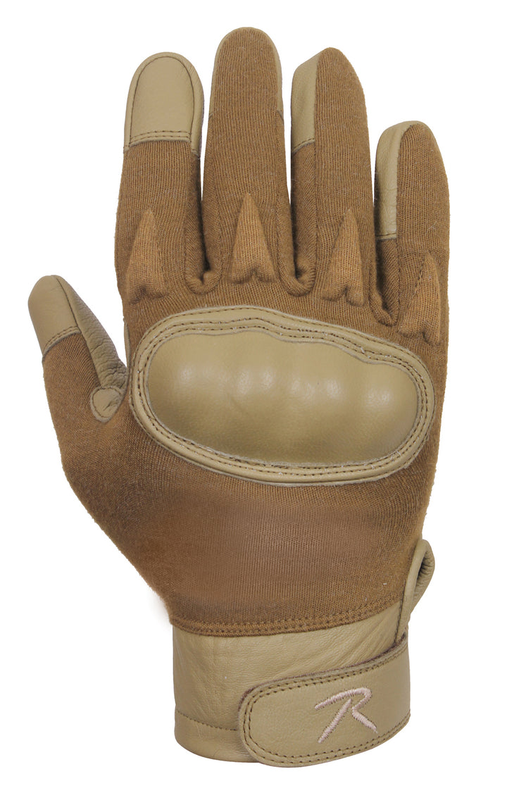 Guantes Tácticos Nudillo Duro Coyote Rothco 2807
