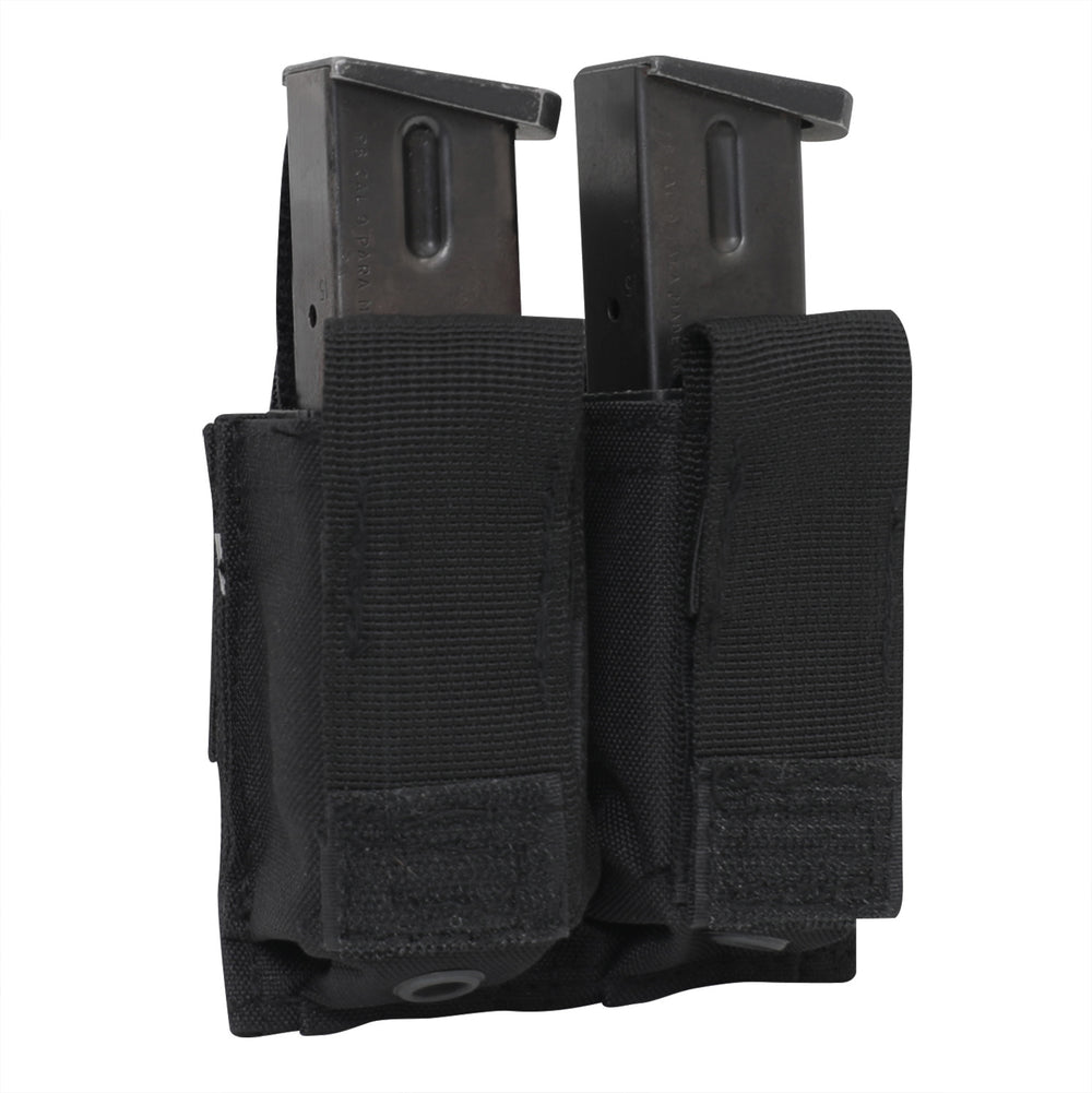 Pouch Porta Cargador Doble Negro Rothco 51002