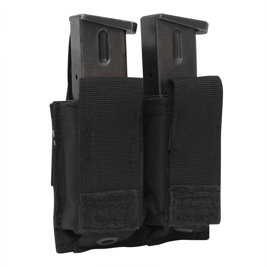 Pouch Porta Cargador Doble Negro Rothco 51002