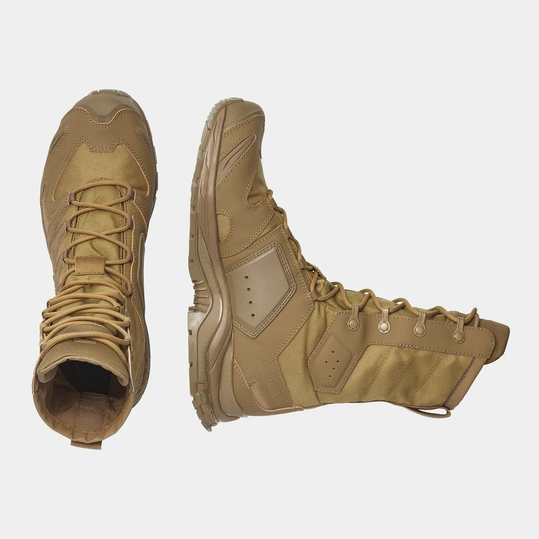 Bota táctica Salomon XA Forces Jungle Coyote – Ligereza, protección y agilidad en terreno hostil