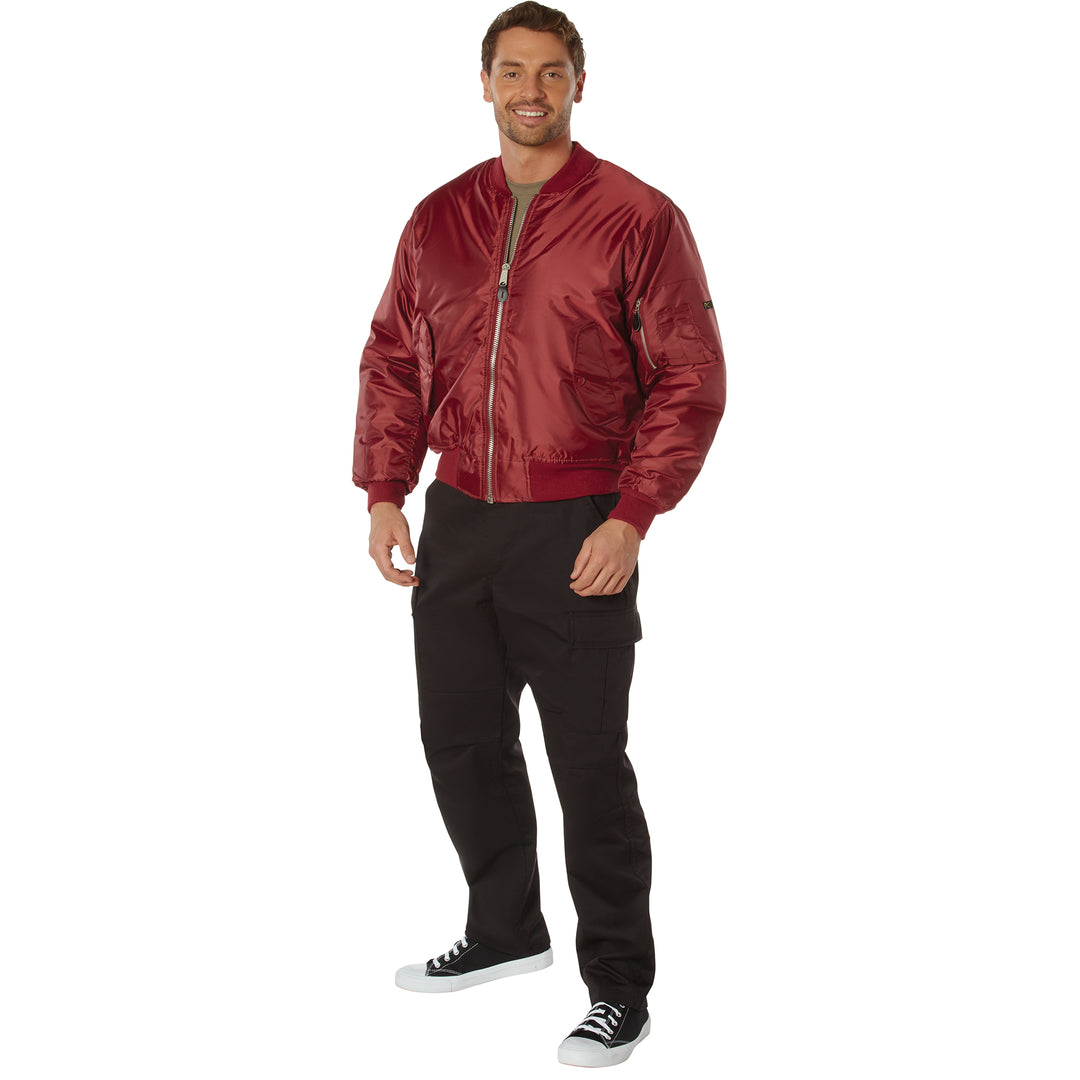 Chaqueta Piloto MA-1 Roja Rothco 7474
