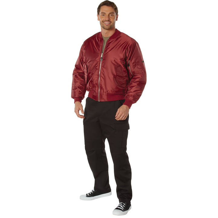 Chaqueta Piloto MA-1 Roja Rothco 7474