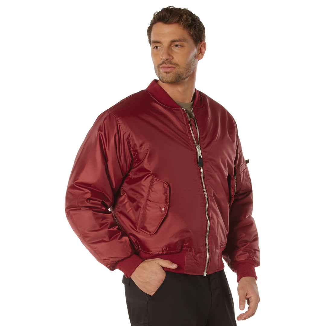 Chaqueta Piloto MA-1 Roja Rothco 7474