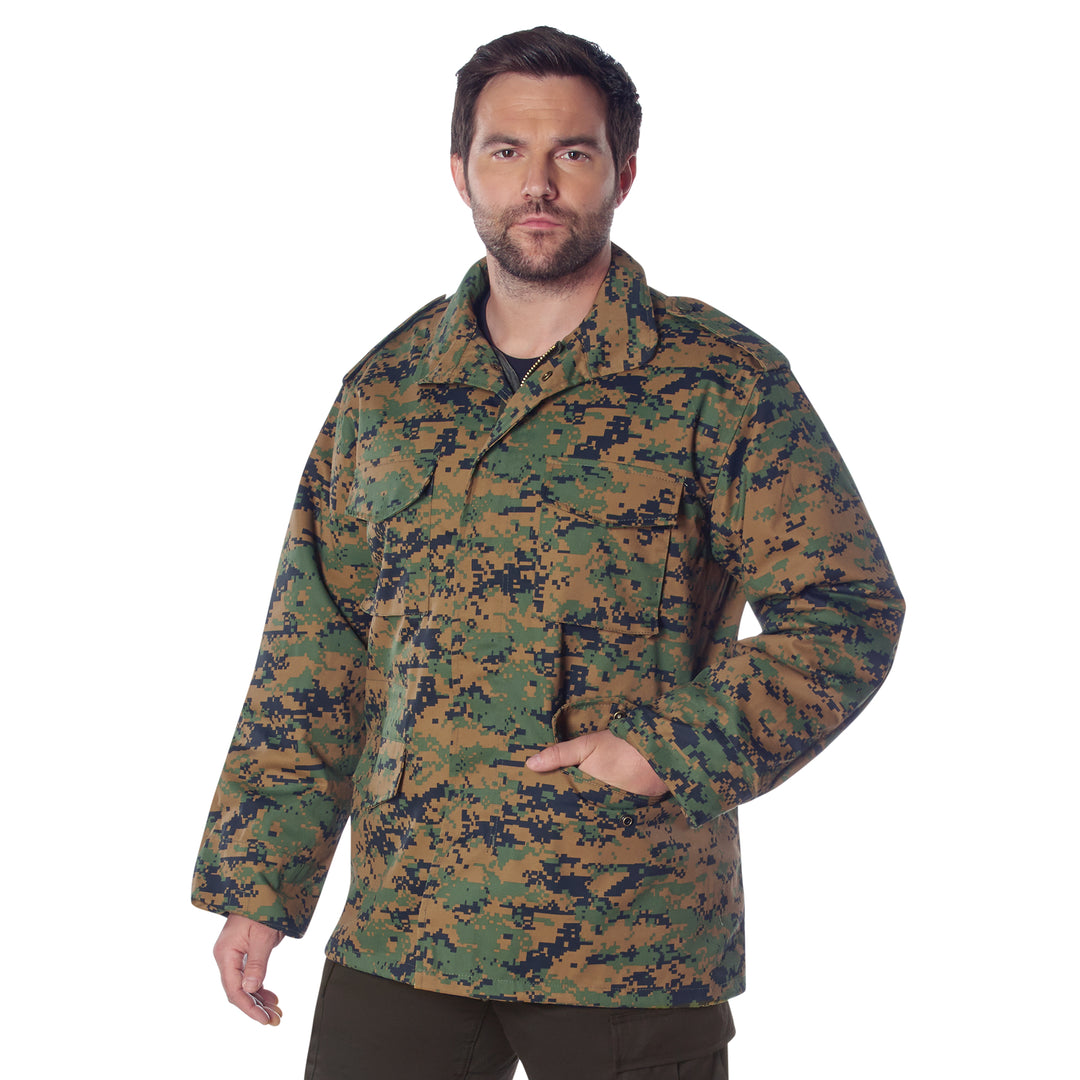 Chaqueta M-65 Woodland Camo Rothco 8590