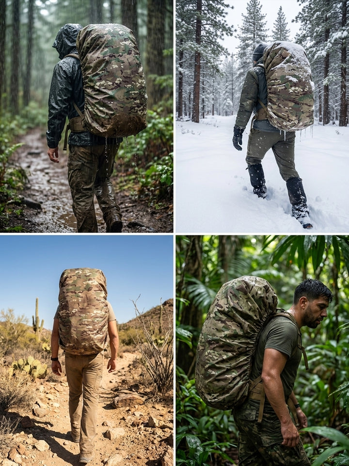 Cubre Mochila Multicam