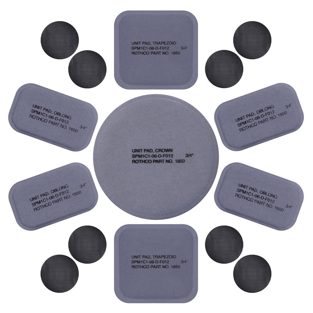 Kit De Reemplazo Pads Casco Rothco 1850