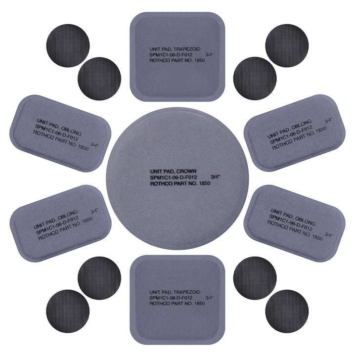 Kit De Reemplazo Pads Casco Rothco 1850