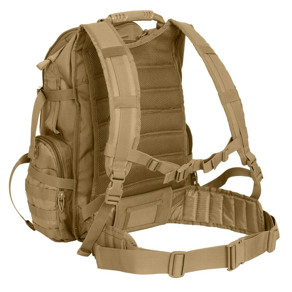 Mochila de Asalto Multi-Cámara MOLLE Rothco Coyote 25501