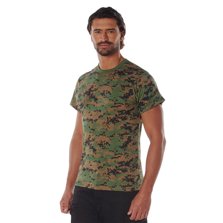 Polera Digital Woodland Rothco 6494