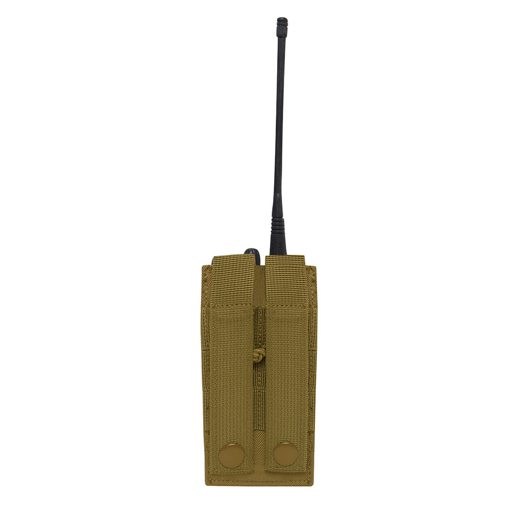 Pouch Porta Radio M.O.L.L.E. Rothco Coyote 3899