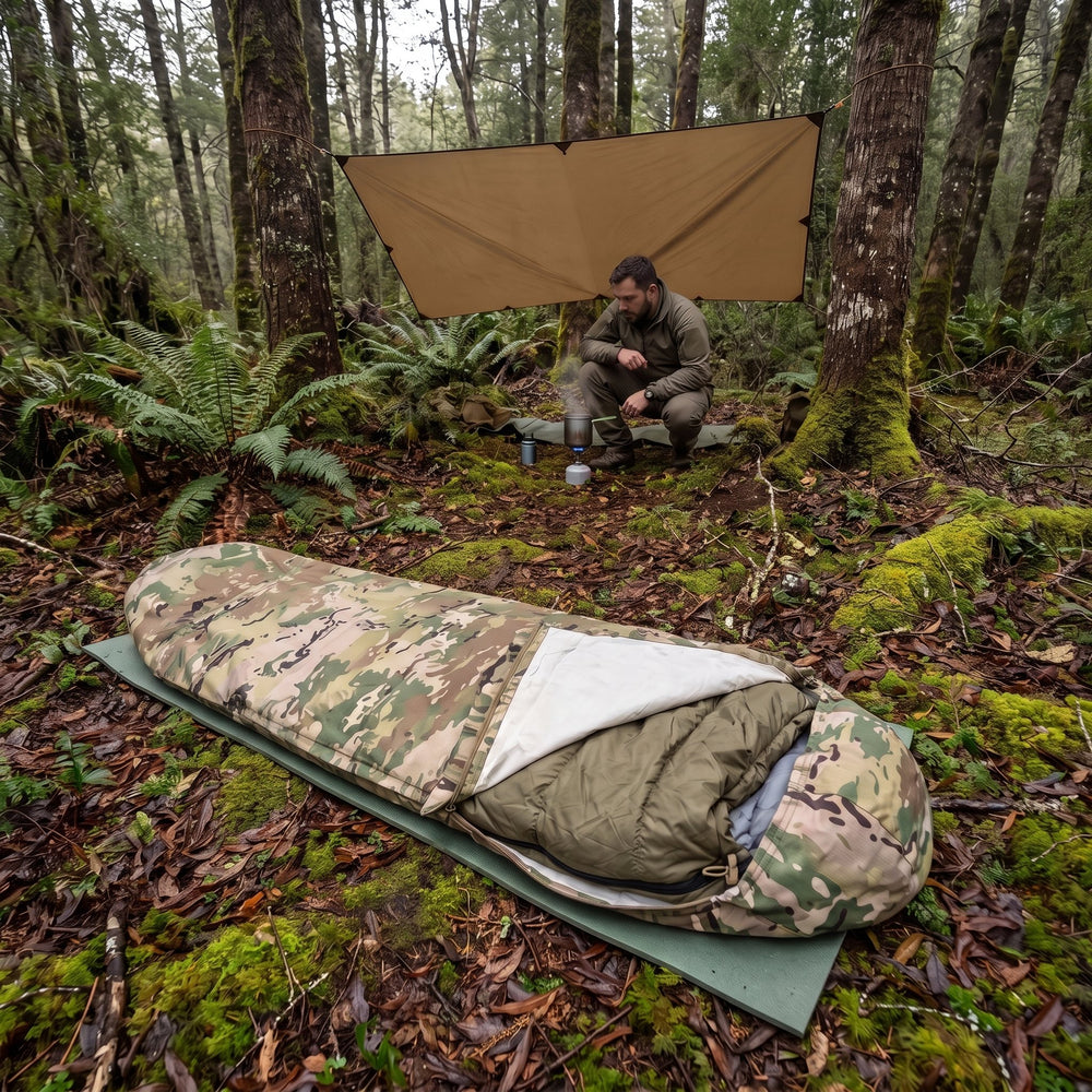 Bivy Sack en un campamento