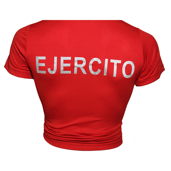 Polera Ejército De Chile Dry Fit Manga Corta CATTA