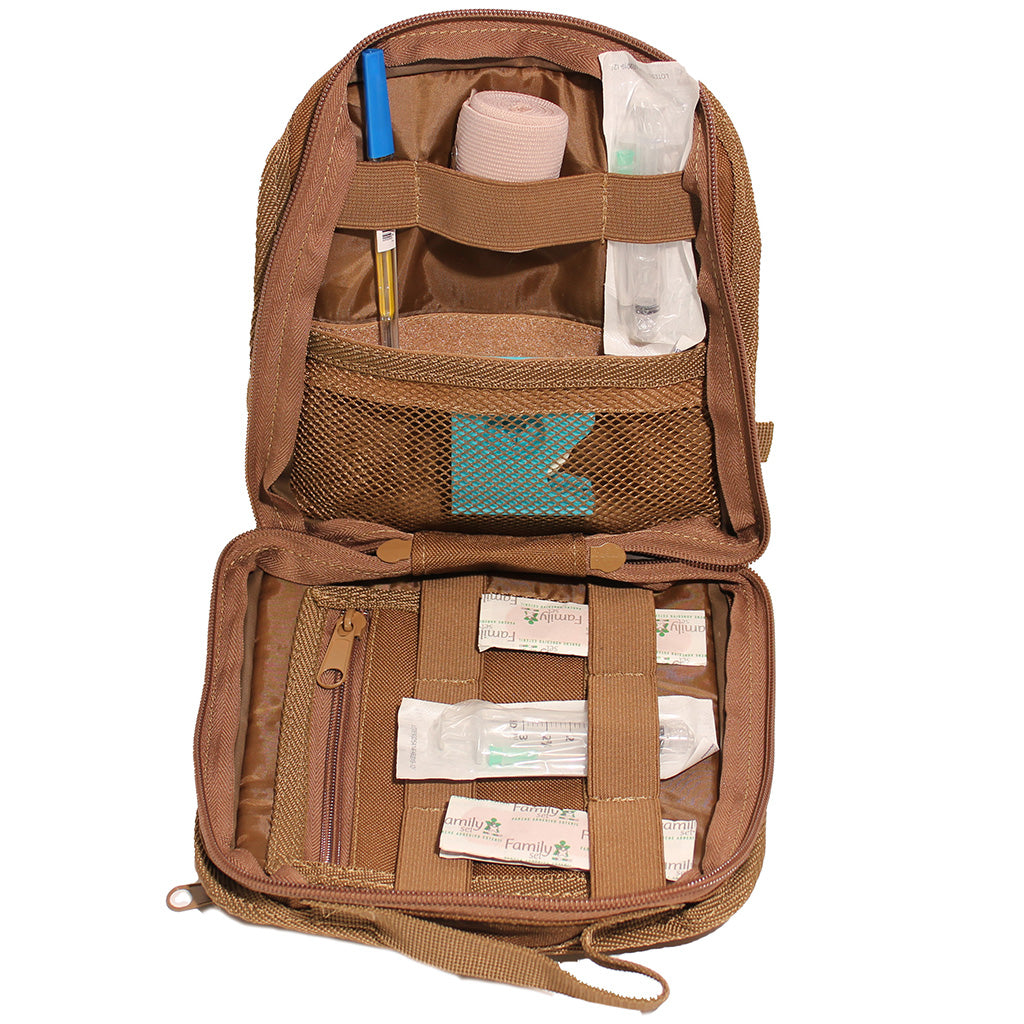 Pouch Táctico de Pierna para Primeros Auxilios Coyote CATTA